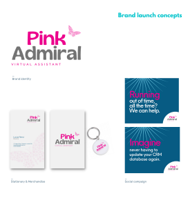 image showing branding and design work for virtual assistant brand