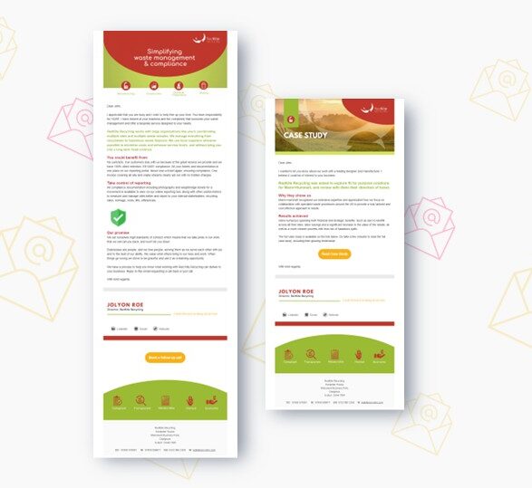 Red Kite Recycling-case-study Sample Emails Brand Central Portfolio